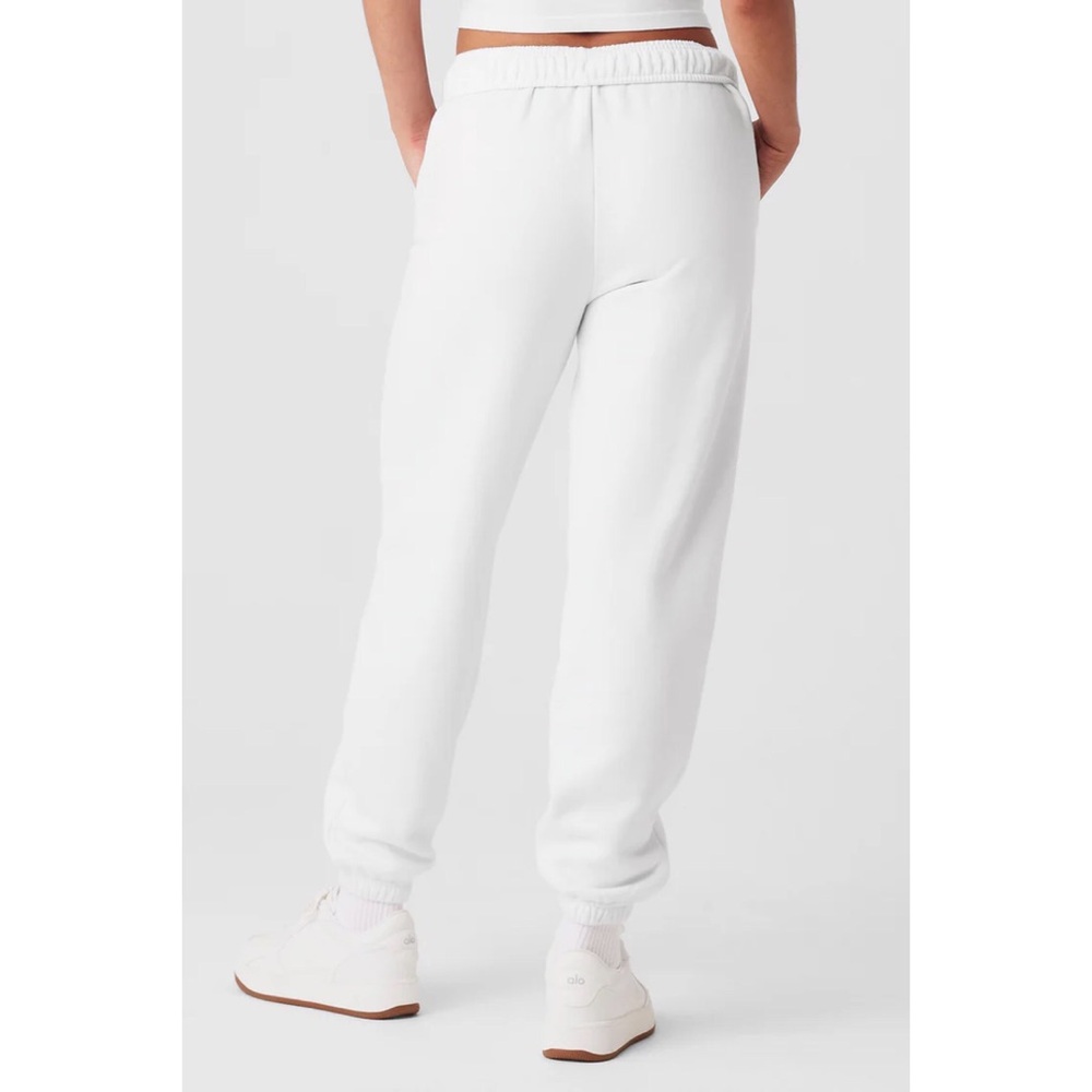 Alo Yoga Accolade Sweatpant White S - Picture 6 of 16